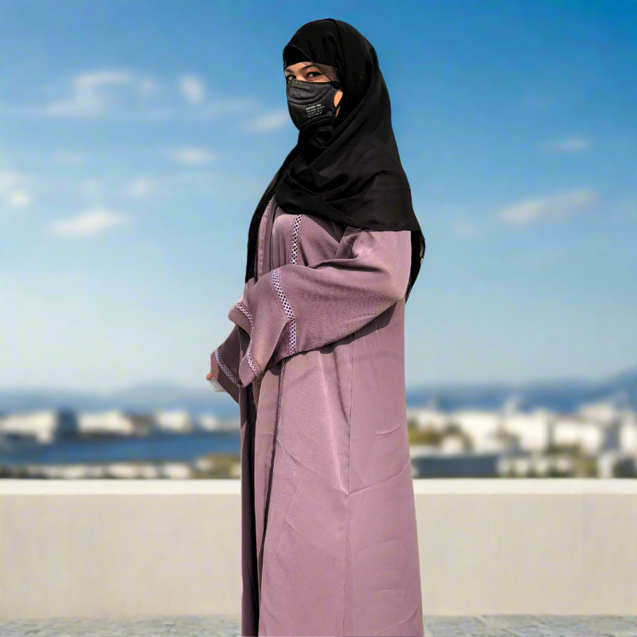 Mauve Abaya