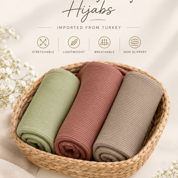 Ribbed Jersey HIjab Combo card A