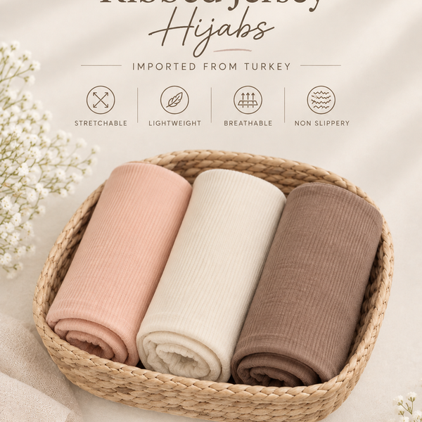 Ribbed Jersey HIjab Combo card B