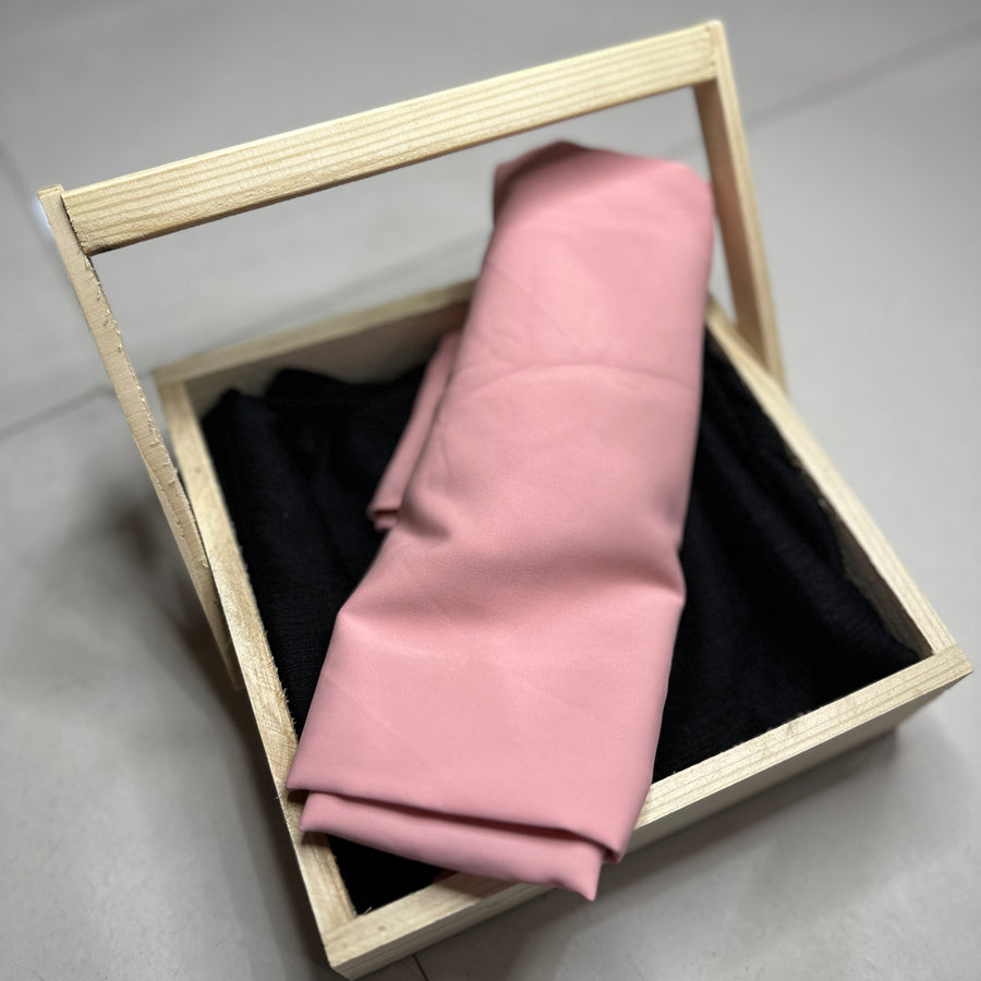 Salmon Pink Medina Chiffon Hijab